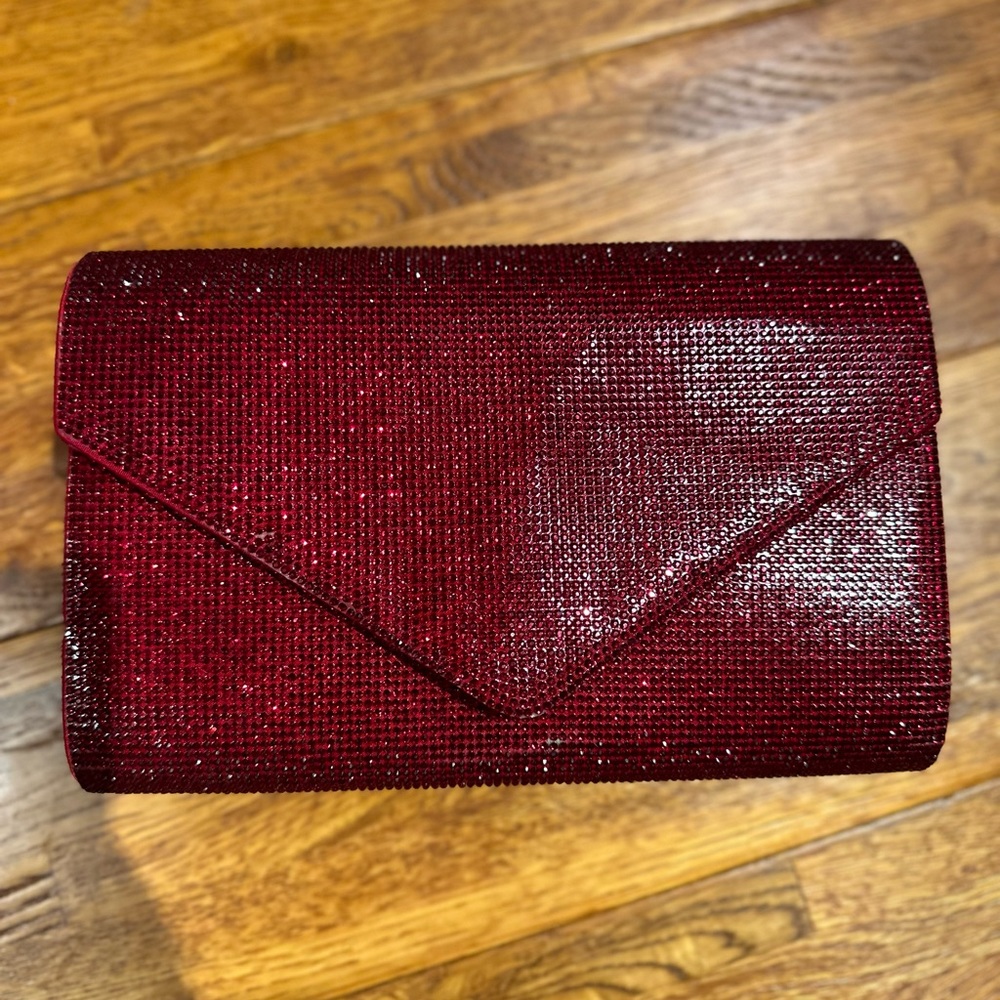 Red Aldo Clutch, NWT, never used